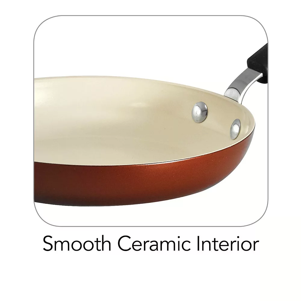 Tramontina Ceramica 12-in. Porcelain Enamel Fry Pan 5 Tramontina Ceramica 12-in. Porcelain Enamel Fry Pan - Image 4