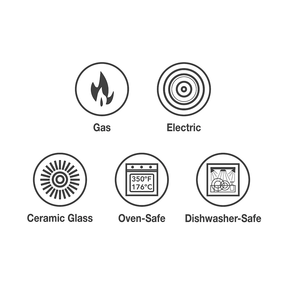 Tramontina Ceramica 11-in. Porcelain Enamel Square Grill Pan 7 Tramontina Ceramica 11-in. Porcelain Enamel Square Grill Pan - Image 5