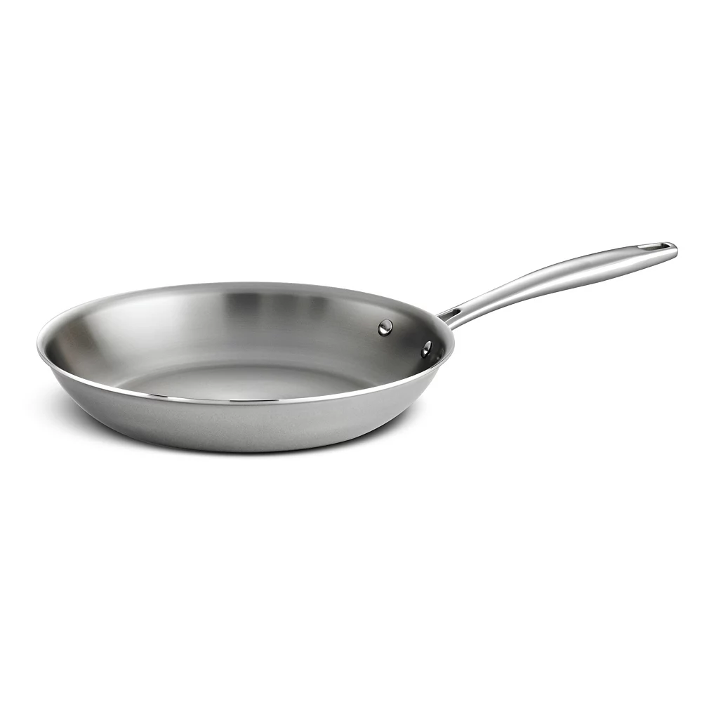 Tramontina Gourmet Tri-Ply Clad Stainless Steel 10-in. Frypan 3 Tramontina Gourmet Tri-Ply Clad Stainless Steel 10-in. Frypan