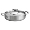 Tramontina Gourmet Tri-Ply Clad Stainless Steel 3-qt. Braiser 1 Tramontina Gourmet Tri-Ply Clad Stainless Steel 3-qt. Braiser -Tramontina 2068821