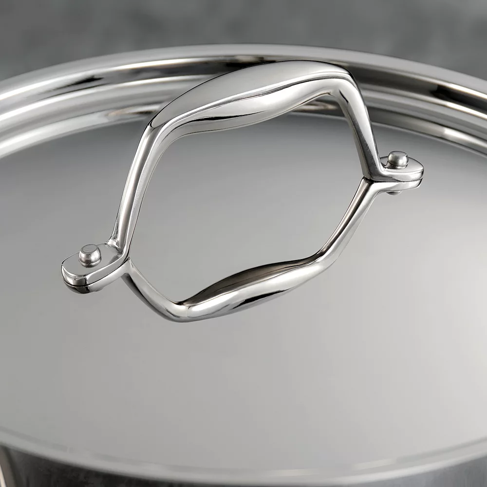 Tramontina Gourmet Tri-Ply Clad Stainless Steel 2-qt. Saucepan 8 Tramontina Gourmet Tri-Ply Clad Stainless Steel 2-qt. Saucepan - Image 6