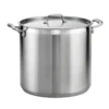 Tramontina Gourmet Tri-Ply Base Stainless Steel 24-qt. Stockpot 1 Tramontina Gourmet Tri-Ply Base Stainless Steel 24-qt. Stockpot -Tramontina 2070750