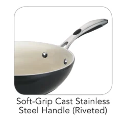 Tramontina Gourmet Ceramica Deluxe 11-in. Stir Fry Pan -Tramontina 2073227 ALT4