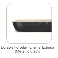 Tramontina Gourmet Ceramica Deluxe 11-in. Square Grill Pan -Tramontina 2073231 ALT2