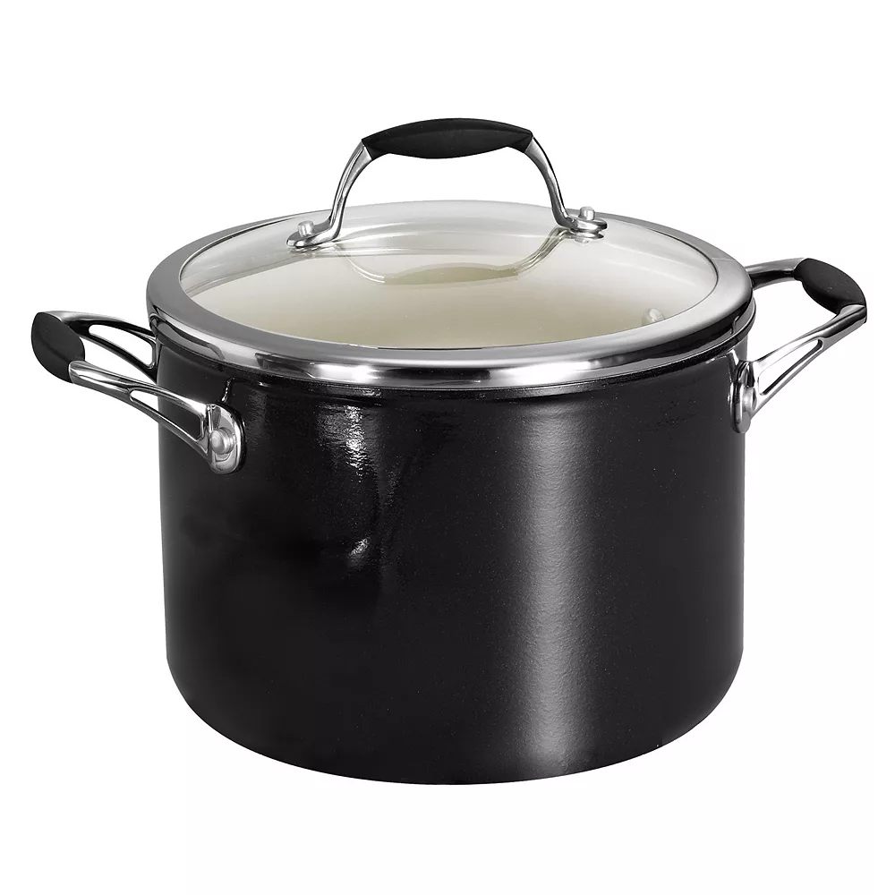 Tramontina Gourmet Ceramica 6-qt. Stockpot 4 Tramontina Gourmet Ceramica 6-qt. Stockpot - Image 2