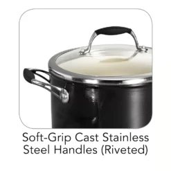 Tramontina Gourmet Ceramica 6-qt. Stockpot 10 Tramontina Gourmet Ceramica 6-qt. Stockpot -Tramontina 2073245 ALT3