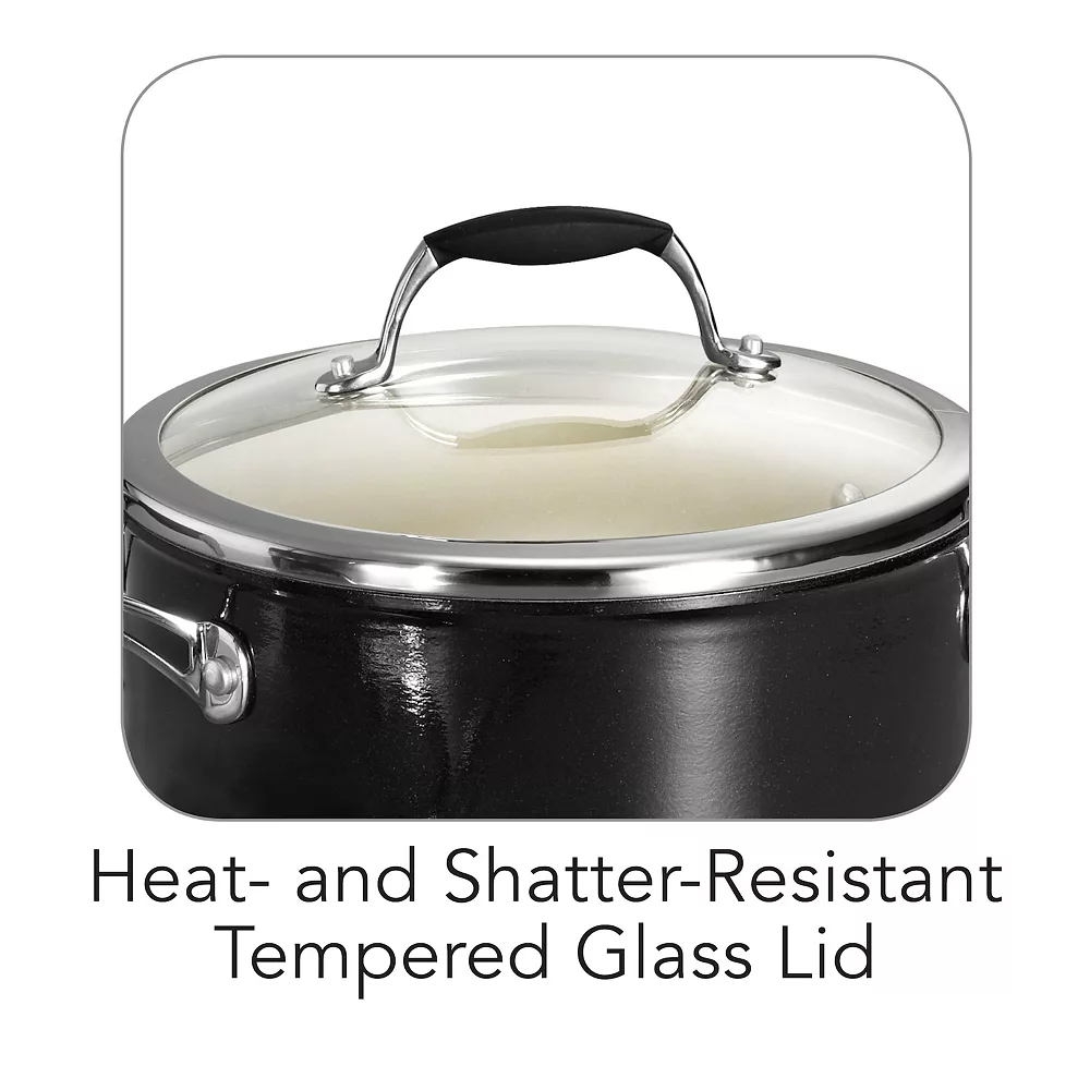 Tramontina Gourmet Ceramica 6-qt. Stockpot 7 Tramontina Gourmet Ceramica 6-qt. Stockpot - Image 5