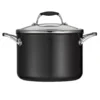 Tramontina Gourmet Ceramica 6-qt. Stockpot 1 Tramontina Gourmet Ceramica 6-qt. Stockpot -Tramontina 2073245 Black