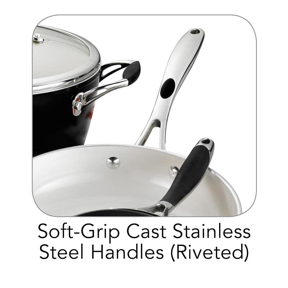 Tramontina Gourmet Ceramica 8-pc. Cookware Set 8 Tramontina Gourmet Ceramica 8-pc. Cookware Set - Image 6