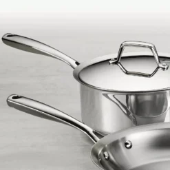 Tramontina Gourmet Prima Tri-Ply Stainless Steel 8-pc. Cookware Set 12 Tramontina Gourmet Prima Tri-Ply Stainless Steel 8-pc. Cookware Set -Tramontina 2251117 ALT4