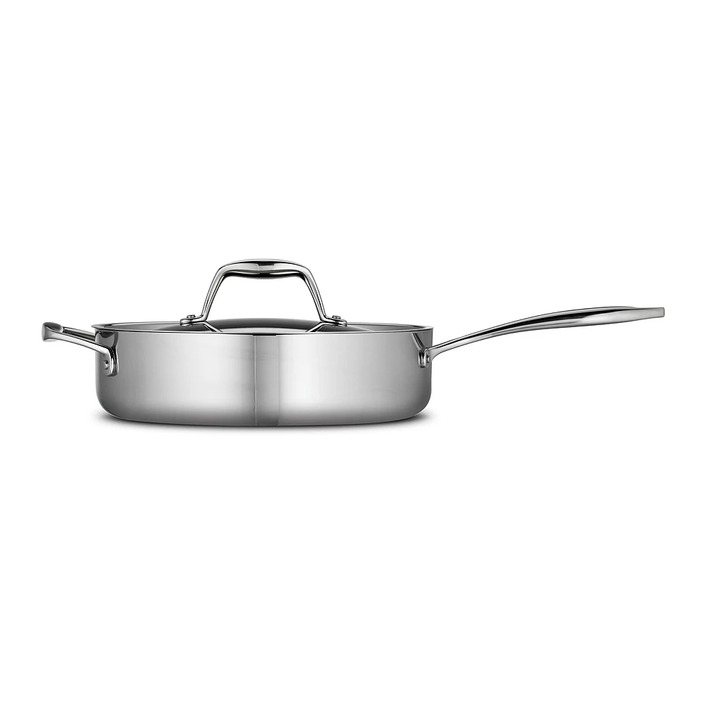 Tramontina Gourmet 3-qt. Tri-Ply Clad Deep Saute Pan 3 Tramontina Gourmet 3-qt. Tri-Ply Clad Deep Saute Pan