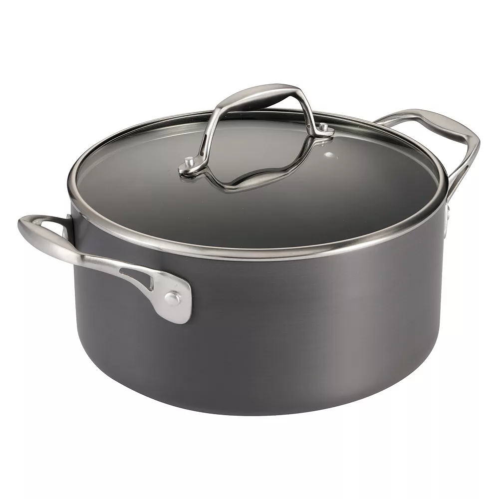 Tramontina 5-qt. Hard-Anodized Aluminum Covered Dutch Oven 3 Tramontina 5-qt. Hard-Anodized Aluminum Covered Dutch Oven