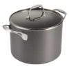 Tramontina 8-qt. Hard-Anodized Aluminum Covered Stock Pot -Tramontina 5552770