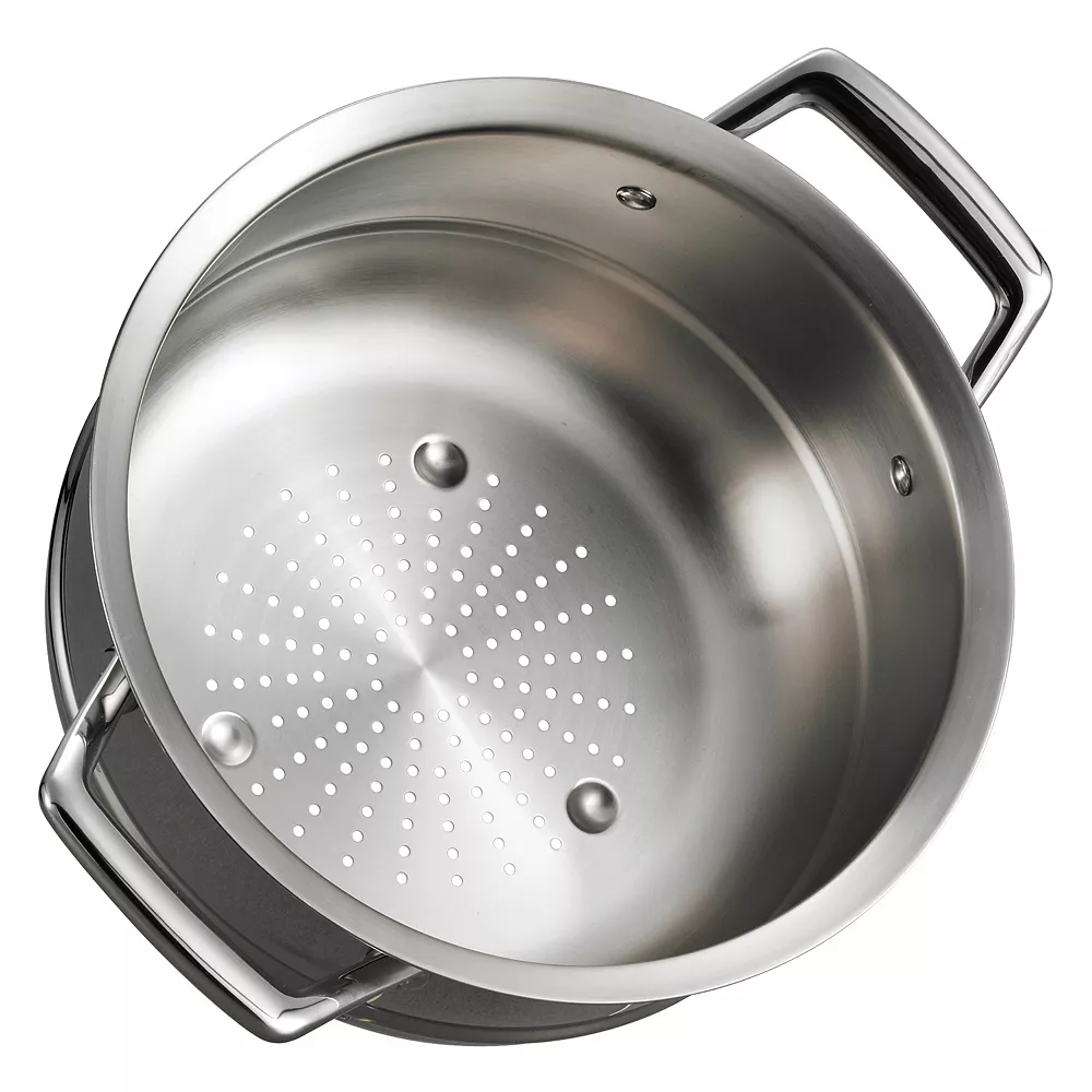 Tramontina Prima 3-qt. Stainless Steel Steamer Insert 2 Tramontina Prima 3-qt. Stainless Steel Steamer Insert