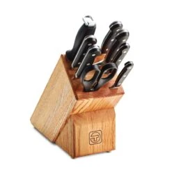 Tramontina Forged 9 Pc Cutlery Set With Hardwood Counter Block -Tramontina 80008034IXM001G