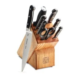 Tramontina Forged 9 Pc Cutlery Set With Hardwood Counter Block -Tramontina 80008034IXM002G
