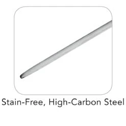 Tramontina 10 In Sharpening Steel -Tramontina 80008050IXM002G