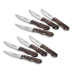 Tramontina 8 Pc - 5 In Jumbo Steak Knife Set - Pointed 9 Tramontina 8 Pc - 5 In Jumbo Steak Knife Set - Pointed -Tramontina 80009108IXM001G