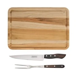 Tramontina Churrasco BBQ 3 Pc Carving And Cutting Board Set 10 Tramontina Churrasco BBQ 3 Pc Carving And Cutting Board Set -Tramontina 80015006IXM001G