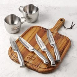 Tramontina 4 Pk - 5 In Steak Knives - Voice Of The Oceans Limited Edition 13 Tramontina 4 Pk - 5 In Steak Knives - Voice Of The Oceans Limited Edition -Tramontina 80015016IXM003G