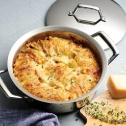 Tramontina 3 Qt Prima Stainless Steel Covered Casserole