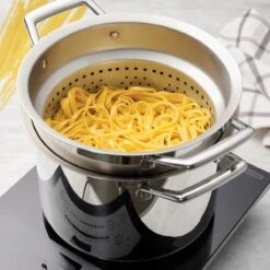 Tramontina 8 Qt Prima Stainless Steel Covered Stock Pot -Tramontina 80101011IXM007G