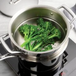 Tramontina Stainless Steel Steamer Insert To Fit Prima 3 Qt And 4 Qt Sauce Pans (ø20 Cm)