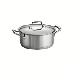 Tramontina 6 Qt Prima Stainless Steel Covered Sauce Pot