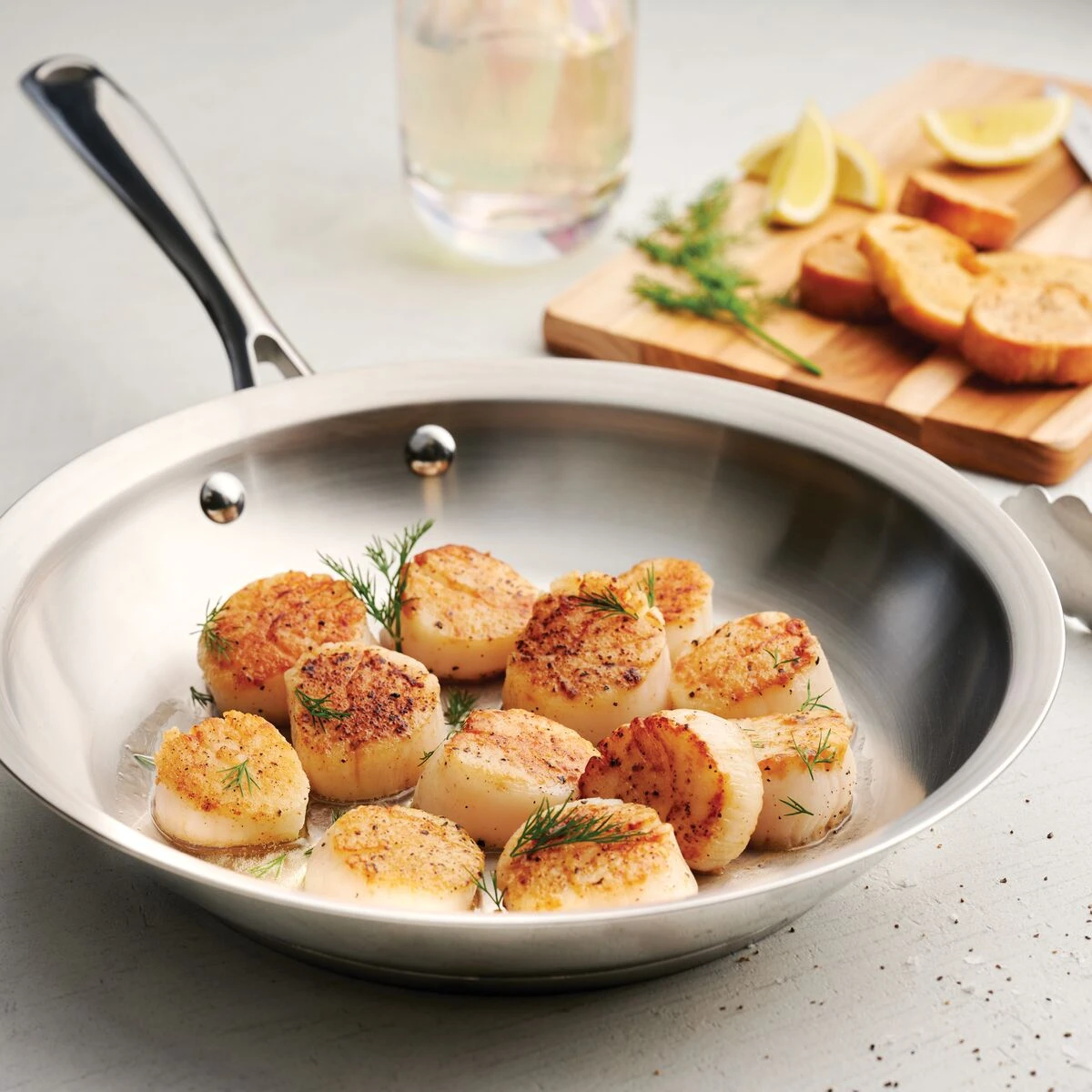 Tramontina 10 In Prima Stainless Steel Fry Pan 3 Tramontina 10 In Prima Stainless Steel Fry Pan