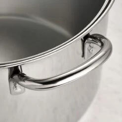Tramontina 16 Qt Covered Stainless Steel Stock Pot 11 Tramontina 16 Qt Covered Stainless Steel Stock Pot -Tramontina 80104120IXM002G
