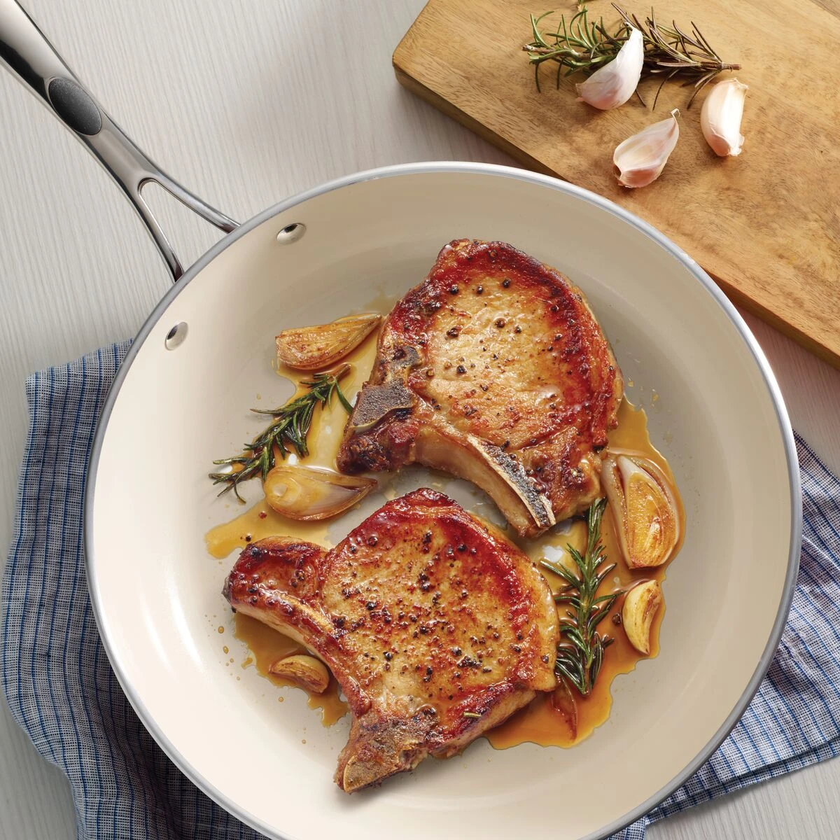 Tramontina 12 In Ceramic Fry Pan - Black 3 Tramontina 12 In Ceramic Fry Pan - Black