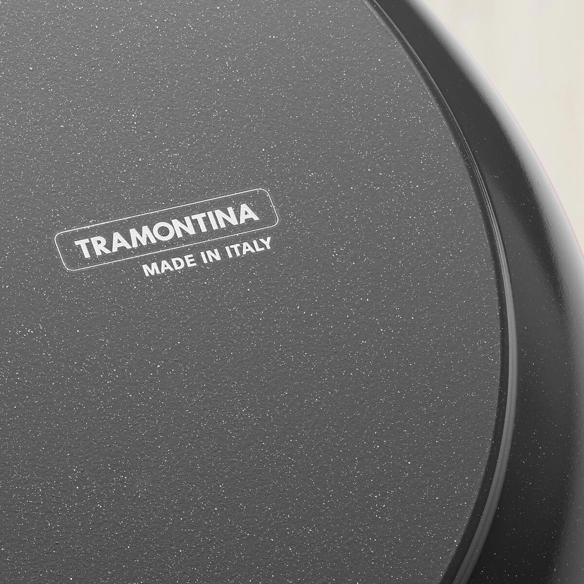 Tramontina 11 In Ceramic Covered Deep Skillet - Black 4 Tramontina 11 In Ceramic Covered Deep Skillet - Black - Image 2