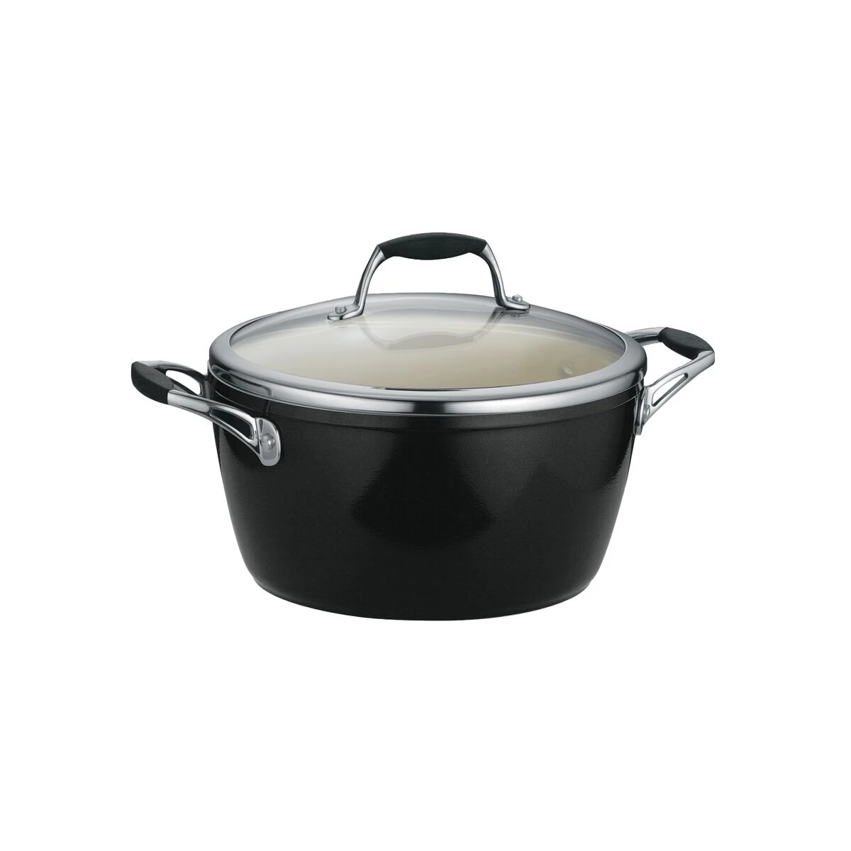 Tramontina 5 Qt Ceramic Covered Dutch Oven - Black 9 Tramontina 5 Qt Ceramic Covered Dutch Oven - Black - Image 7