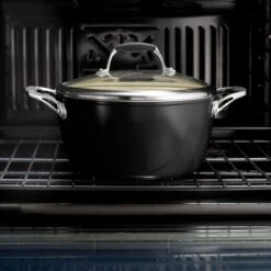Tramontina 5 Qt Ceramic Covered Dutch Oven - Black 10 Tramontina 5 Qt Ceramic Covered Dutch Oven - Black -Tramontina 80110026IXM006G