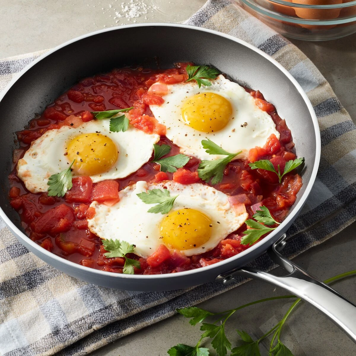 Tramontina 9 Pc Induction Nonstick Cookware Set - Slate Gray 7 Tramontina 9 Pc Induction Nonstick Cookware Set - Slate Gray - Image 5