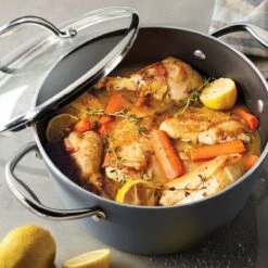 Tramontina 9 Pc Induction Nonstick Cookware Set - Slate Gray 19 Tramontina 9 Pc Induction Nonstick Cookware Set - Slate Gray -Tramontina 80110029IXM003G