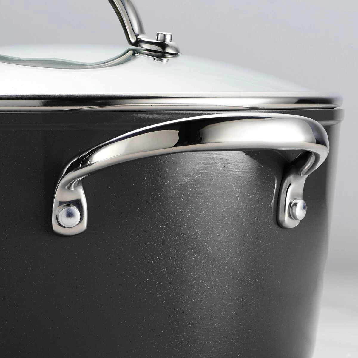 Tramontina 10 Pc Cold-Forged Induction Ceramic Cookware Set - Black 8 Tramontina 10 Pc Cold-Forged Induction Ceramic Cookware Set - Black - Image 6