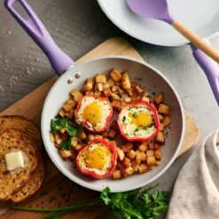 Tramontina 14 Pc Ceramic Induction-Ready Cookware Set - Purple -Tramontina 80110037IXM003G