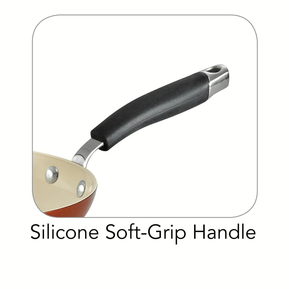 Tramontina Ceramica 8 In Fry Pan - Metallic Copper 6 Tramontina Ceramica 8 In Fry Pan - Metallic Copper - Image 4