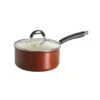 Tramontina Ceramica 3 Qt Covered Sauce Pan - Metallic Copper 2 Tramontina Ceramica 3 Qt Covered Sauce Pan - Metallic Copper -Tramontina 80110049PRM001G