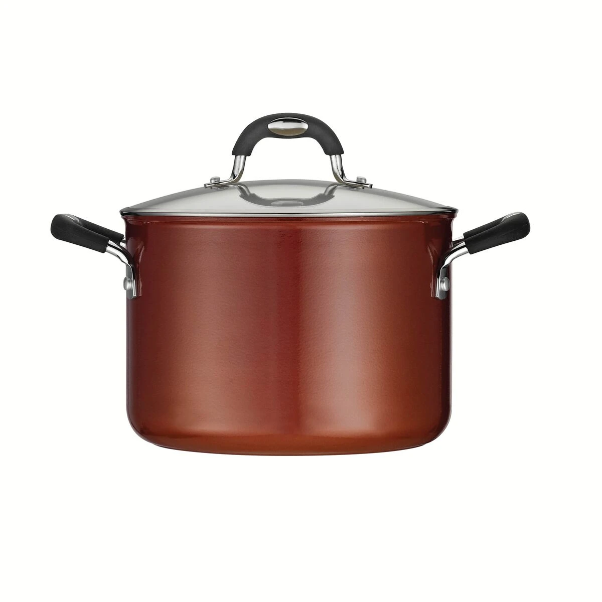 Tramontina Ceramica 6 Qt Covered Stock Pot - Metallic Copper 4 Tramontina Ceramica 6 Qt Covered Stock Pot - Metallic Copper - Image 2