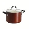Tramontina Ceramica 6 Qt Covered Stock Pot - Metallic Copper -Tramontina 80110051PRM001G