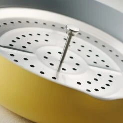 Tramontina All In One Plus Pan, 5 Qt Ceramic Non Stick - Mustard Yellow 23 Tramontina All In One Plus Pan, 5 Qt Ceramic Non Stick - Mustard Yellow -Tramontina 80110082IXM008G