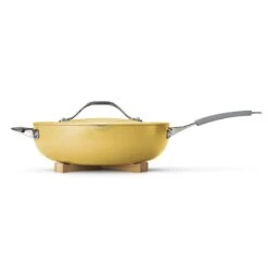 Tramontina All In One Plus Pan, 5 Qt Ceramic Non Stick - Mustard Yellow 19 Tramontina All In One Plus Pan, 5 Qt Ceramic Non Stick - Mustard Yellow -Tramontina 80110082PDM001G