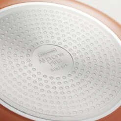 Tramontina All In One Plus Pan, 5 Qt Ceramic Non Stick - Persimmon Orange -Tramontina 80110084IXM007G