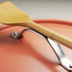 Tramontina All In One Plus Pan, 5 Qt Ceramic Non Stick - Persimmon Orange -Tramontina 80110084IXM009G