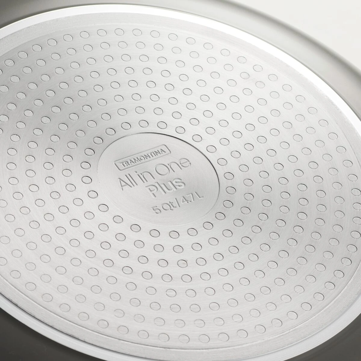 Tramontina All In One Plus Pan, 5 Qt Ceramic Non Stick - Charcoal Gray 9 Tramontina All In One Plus Pan, 5 Qt Ceramic Non Stick - Charcoal Gray - Image 7