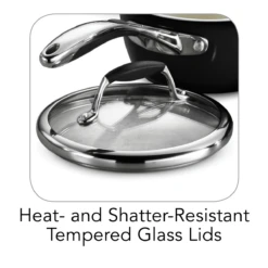 Tramontina 8 Pc Ceramic Cookware Set - Black 12 Tramontina 8 Pc Ceramic Cookware Set - Black -Tramontina 80110200ANM002G