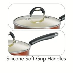 Tramontina Ceramica 8 Pc Cookware Set - Metallic Copper 8 Tramontina Ceramica 8 Pc Cookware Set - Metallic Copper -Tramontina 80110219IXM002G