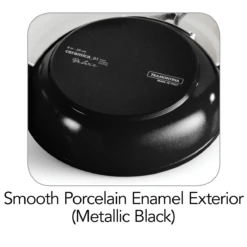 Tramontina 10 Pc Ceramic Cookware Set - Black -Tramontina 80110525ANM004G